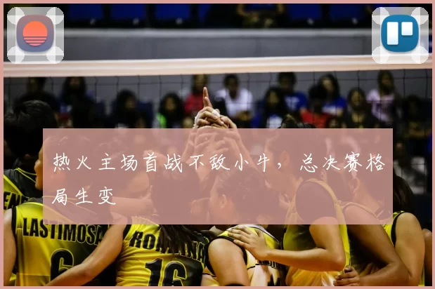 热火主场首战不敌小牛，总决赛格局生变