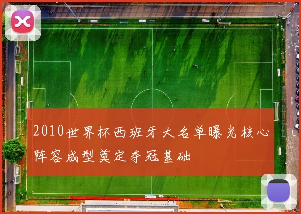 2010世界杯西班牙大名单曝光核心阵容成型奠定夺冠基础