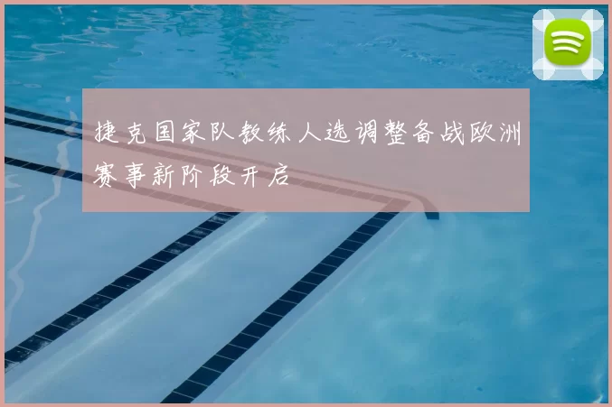 捷克国家队教练人选调整备战欧洲赛事新阶段开启